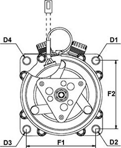 HC-Cargo 240938 - Compressor, air conditioning autospares.lv