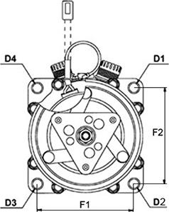 HC-Cargo 240922 - Compressor, air conditioning autospares.lv