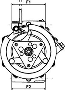 HC-Cargo 241056 - Compressor, air conditioning autospares.lv