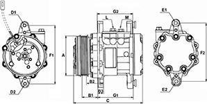 HC-Cargo 240875 - Compressor, air conditioning autospares.lv