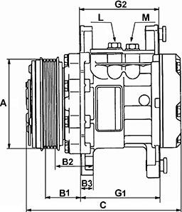 HC-Cargo 240875 - Compressor, air conditioning autospares.lv