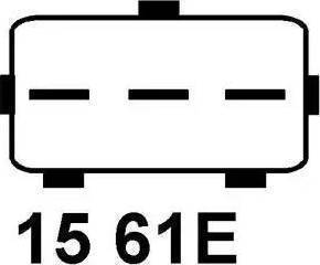 HC-Parts CA1584IR - Alternator autospares.lv