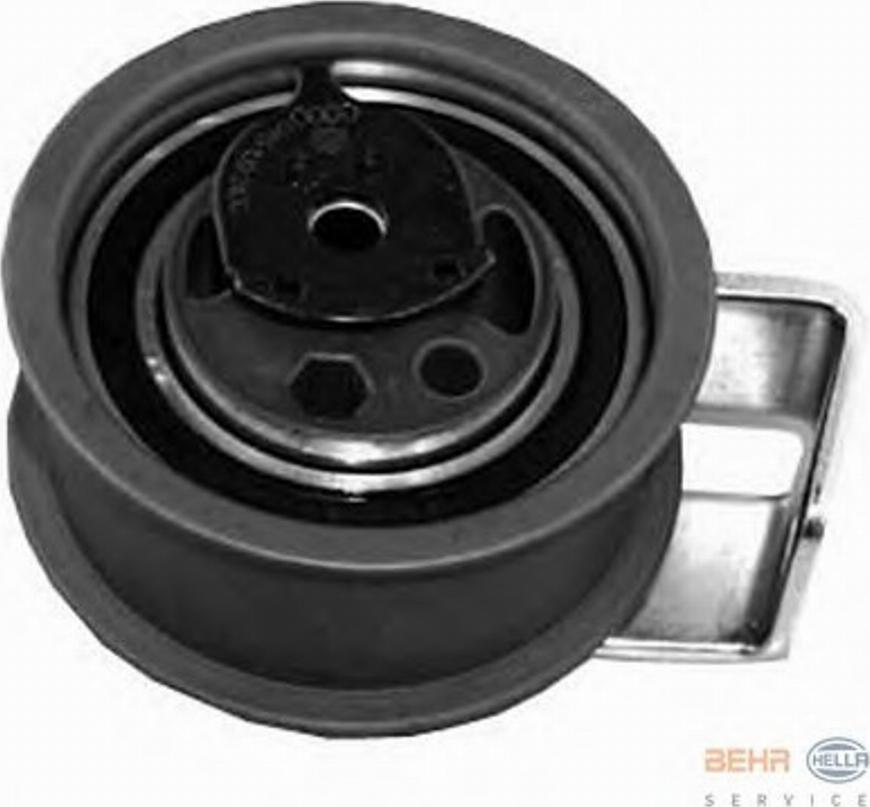 HELLA 9XU 376 819-781 - Tensioner Pulley, timing belt autospares.lv