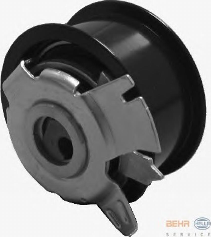 HELLA 9XU 376 818-311 - Tensioner Pulley, timing belt autospares.lv