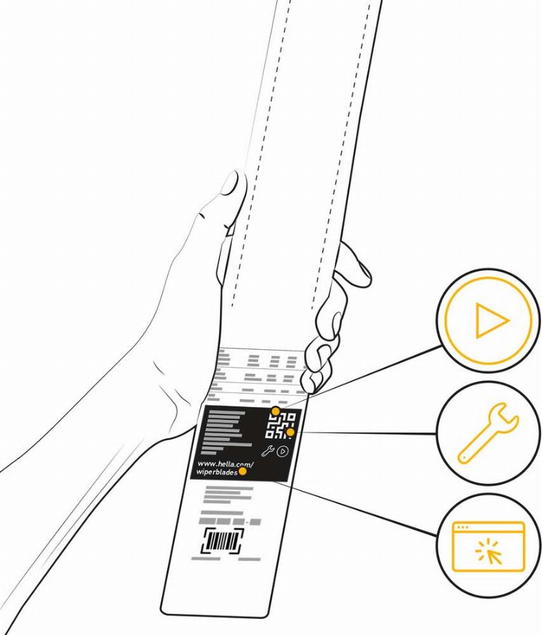 HELLA 9XW 178 878-141 - Wiper Blade autospares.lv