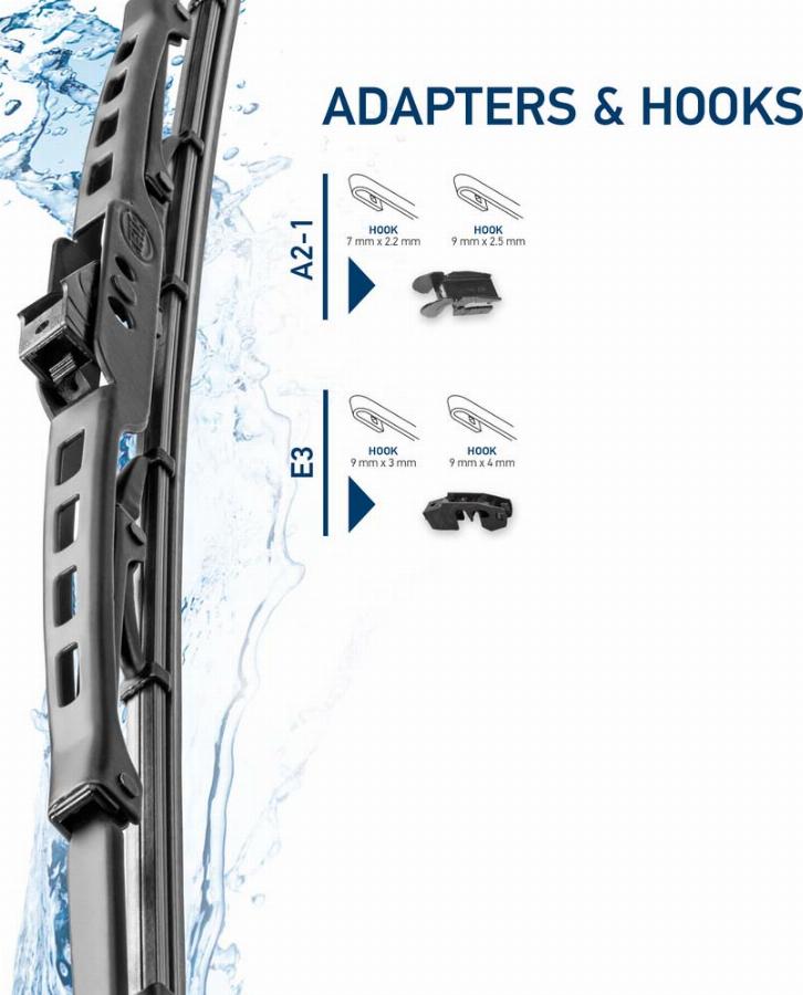 HELLA 9XW 178 878-171 - Wiper Blade autospares.lv