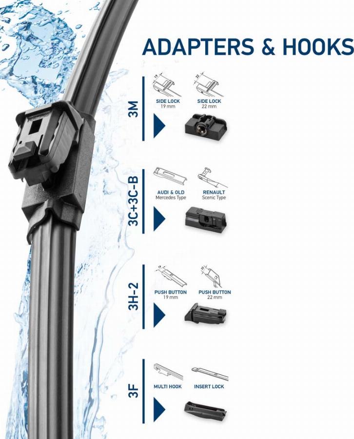 HELLA 9XW 358 164-141 - Wiper Blade autospares.lv