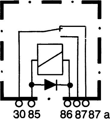 HELLA 4RD 933 332-091 - Relay, main current autospares.lv