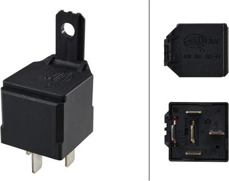 HELLA 4RD 007 903-011 - Relay, main current autospares.lv