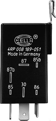 HELLA 4RP 008 189-051 - Relay, fuel pump autospares.lv