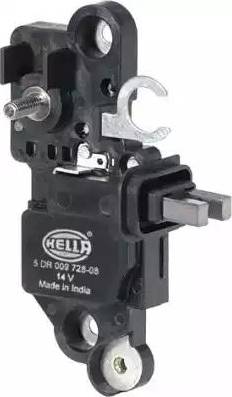 HELLA 5DR 009 728-081 - Voltage regulator, alternator autospares.lv