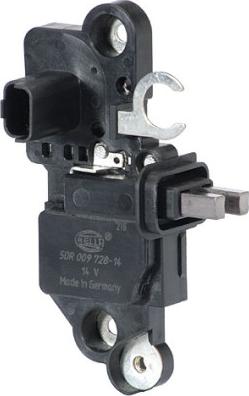 HELLA 5DR 009 728-141 - Voltage regulator, alternator autospares.lv