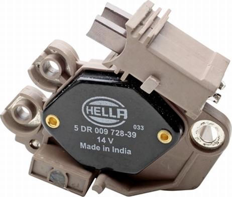 HELLA 5DR 009 728-391 - Voltage regulator, alternator autospares.lv