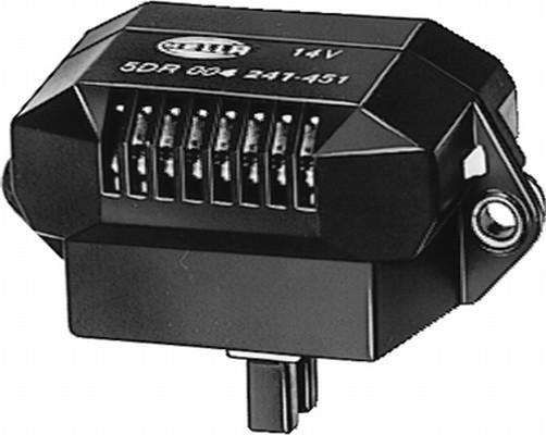 HELLA 5DR 004 241-451 - Voltage regulator, alternator autospares.lv
