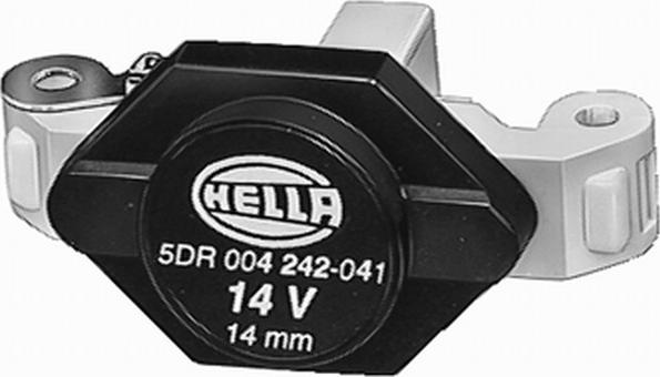 HELLA 5DR 004 242-041 - Voltage regulator, alternator autospares.lv