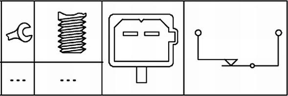 HELLA 6DD 179 465-101 - Switch, clutch control (engine timing) autospares.lv