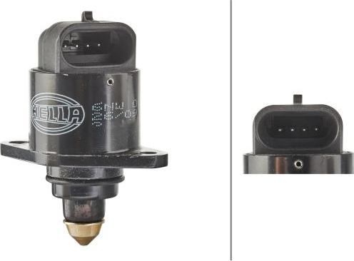 HELLA 6NW 009 141-661 - Idle Control Valve, air supply autospares.lv