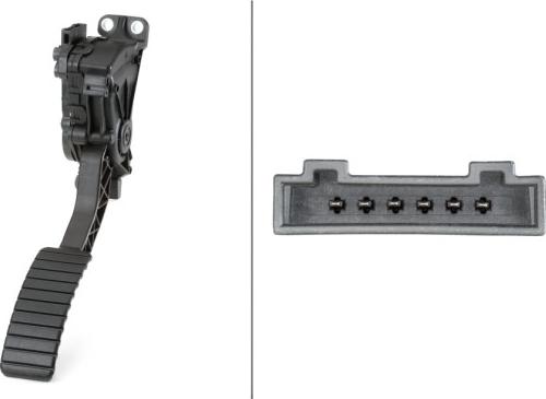 HELLA 6PV 010 946-181 - Sensor, accelerator pedal position autospares.lv