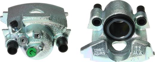 HELLA 8AC 355 396-491 - Brake Caliper autospares.lv