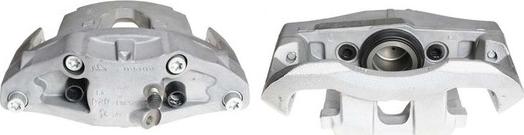 HELLA 8AC 355 396-181 - Brake Caliper autospares.lv