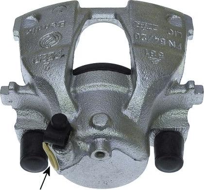 HELLA 8AC 355 390-871 - Brake Caliper autospares.lv