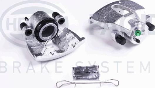 HELLA 8AC 355 391-491 - Brake Caliper autospares.lv