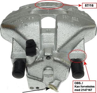 HELLA 8AC 355 391-531 - Brake Caliper autospares.lv