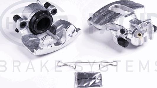 HELLA 8AC 355 393-491 - Brake Caliper autospares.lv