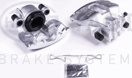 HELLA 8AC 355 393-501 - Brake Caliper autospares.lv