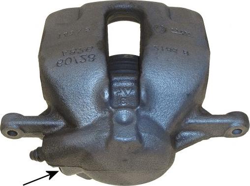 HELLA 8AC 355 393-251 - Brake Caliper autospares.lv