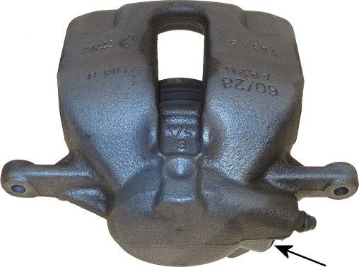 HELLA 8AC 355 393-261 - Brake Caliper autospares.lv