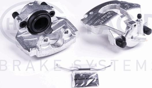 HELLA 8AC 355 393-281 - Brake Caliper autospares.lv