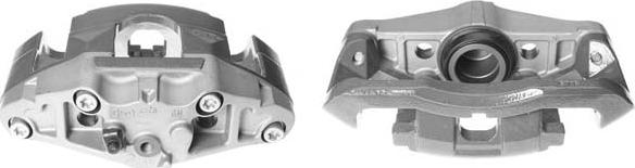 HELLA 8AC 355 397-871 - Brake Caliper autospares.lv