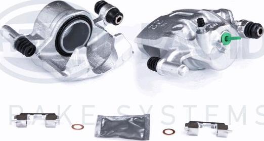 HELLA 8AC 355 389-531 - Brake Caliper autospares.lv