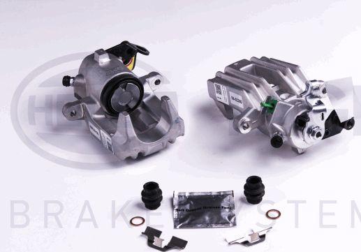 HELLA 8AC 355 384-601 - Brake Caliper autospares.lv