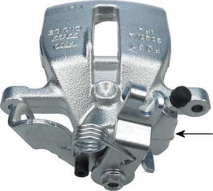 HELLA 8AC 355 384-891 - Brake Caliper autospares.lv