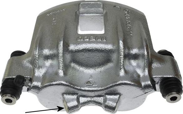 HELLA 8AC 355 385-961 - Brake Caliper autospares.lv