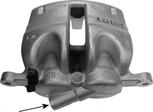 HELLA 8AC 355 386-511 - Brake Caliper autospares.lv