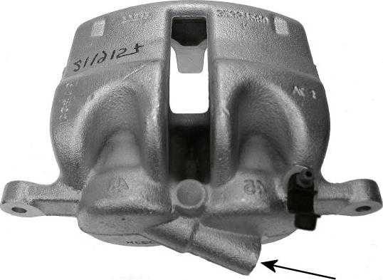 HELLA 8AC 355 386-521 - Brake Caliper autospares.lv