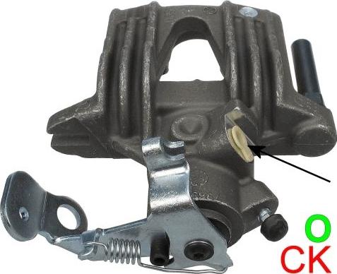 HELLA 8AC 355 381-311 - Brake Caliper autospares.lv