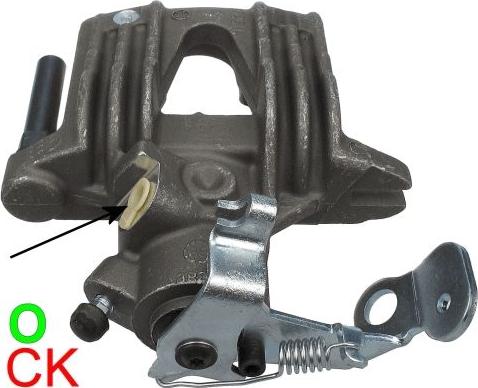 HELLA 8AC 355 381-321 - Brake Caliper autospares.lv