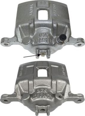 HELLA 8AC 355 388-741 - Brake Caliper autospares.lv