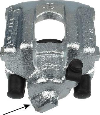 HELLA 8AC 355 383-931 - Brake Caliper autospares.lv