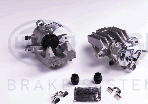 HELLA 8AC 355 383-441 - Brake Caliper autospares.lv