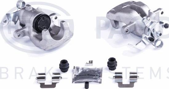 HELLA 8AC 355 383-511 - Brake Caliper autospares.lv