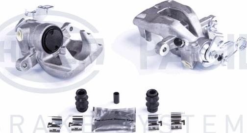 HELLA 8AC 355 383-661 - Brake Caliper autospares.lv