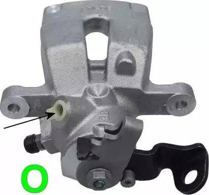 HELLA 8AC 355 383-801 - Brake Caliper autospares.lv