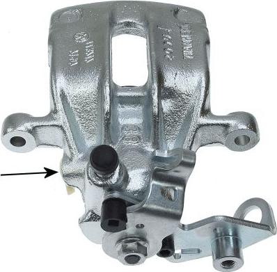 HELLA 8AC 355 383-321 - Brake Caliper autospares.lv