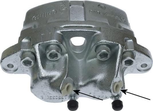 HELLA 8AC 355 383-281 - Brake Caliper autospares.lv