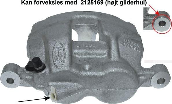 HELLA 8AC 355 387-311 - Brake Caliper autospares.lv